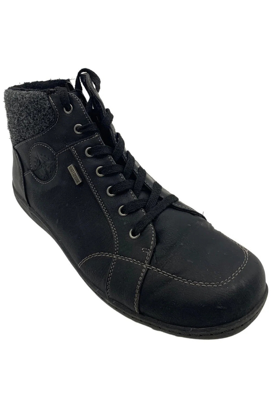 Wanderlust Women's Billie Boot Dark Black - Wide